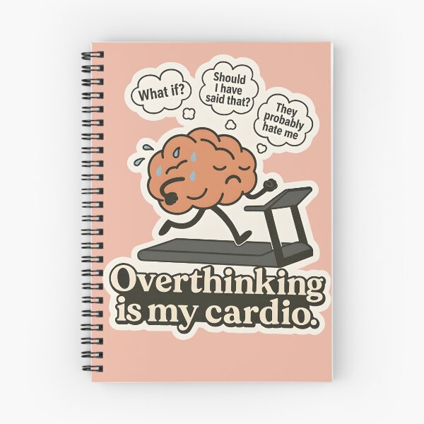 Item preview, Overthinking Is My Cardio designed and sold by BumbleVee ☀️.