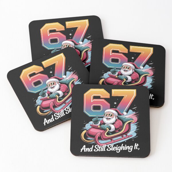 Item preview,  merry 67 - 67 years young - 1967 generation - christmas number - limited edition 67 - xmas novelty - santa humor - retro holiday number designed and sold by JansenGS.