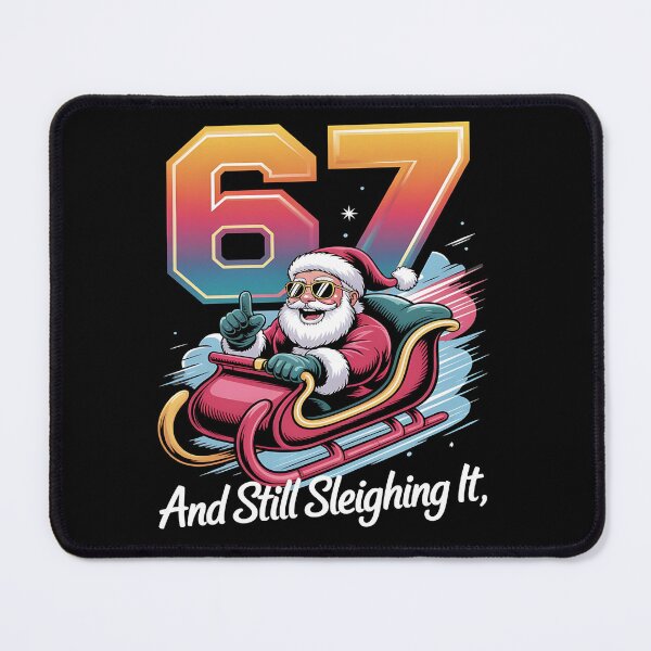Item preview, merry 67 - 67 years young - 1967 generation - christmas number - limited edition 67 - xmas novelty - santa humor - retro holiday number designed and sold by JansenGS.