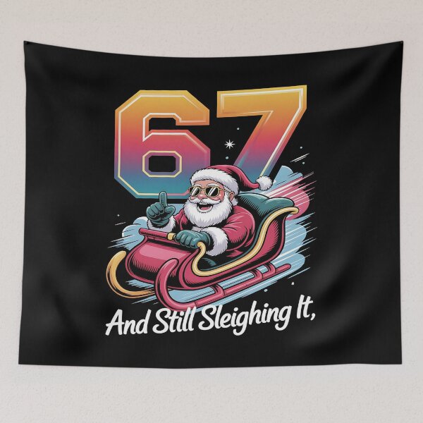 Item preview,  merry 67 - 67 years young - 1967 generation - christmas number - limited edition 67 - xmas novelty - santa humor - retro holiday number designed and sold by JansenGS.