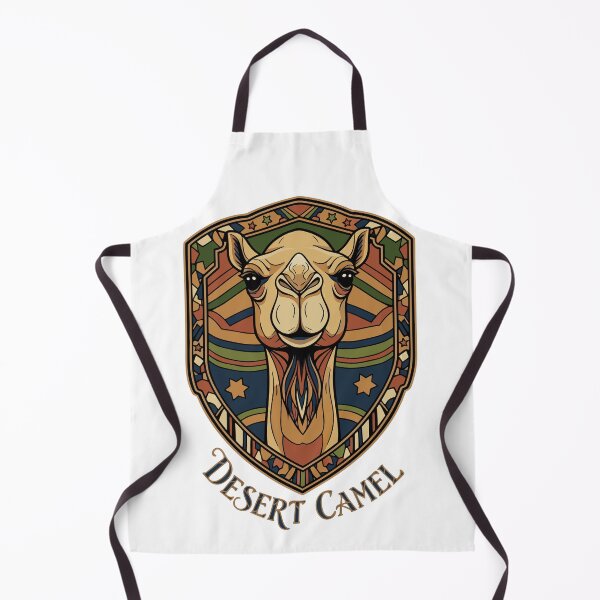 Item preview, Desert Camel Geometric Portrait - North African Travel Mosaic Art designed and sold by ATLAS SOUL.