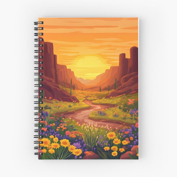 Item preview, Fantasy Sci-Fi Scenic Dramatic Cliffs, Flowers, And Sunset  designed and sold by DEC02.