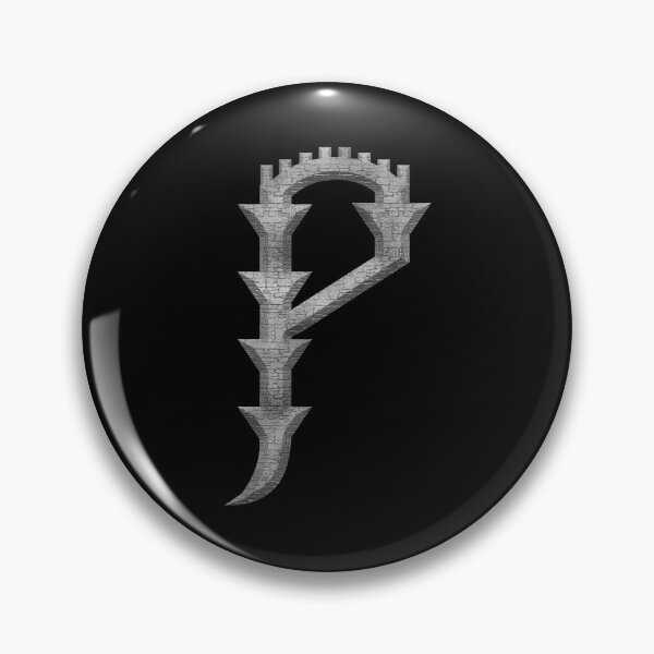 Item preview, Letter  P  of the Dragonfont Initial Capital Monogram (Castle) designed and sold by Swabcraft.