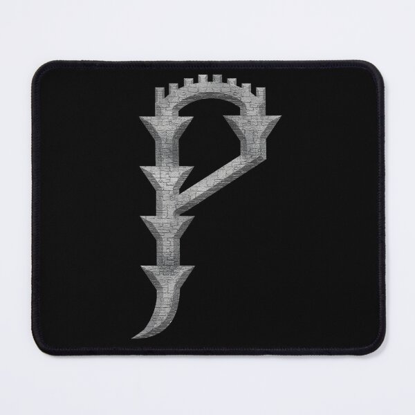 Item preview, Letter P of the Dragonfont Initial Capital Monogram (Castle) designed and sold by Swabcraft.