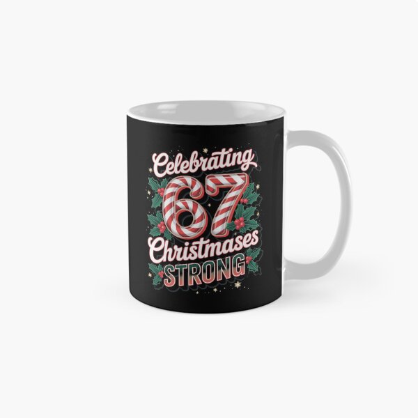 Item preview, merry 67 - 67 years young - 1967 generation - christmas number - limited edition 67 - xmas novelty - santa humor - retro holiday number designed and sold by JansenGS.