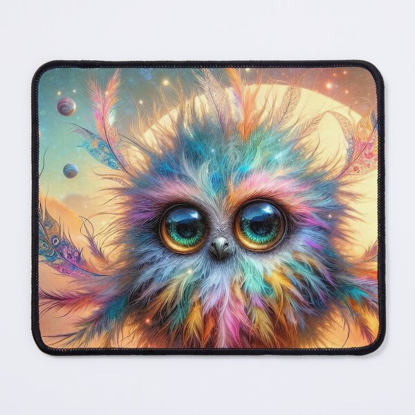 Item preview, Cosmicki Pluma — The Feather-Born Sentinel of the Stars designed and sold by Paul Morse.