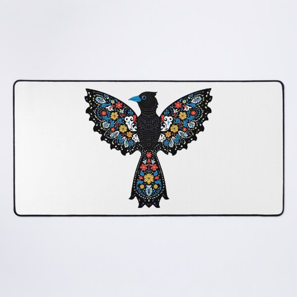 Item preview, Flying Magpie – Polish Folk Art Wycinanki Paper Cut Bird designed and sold by AmberWit.