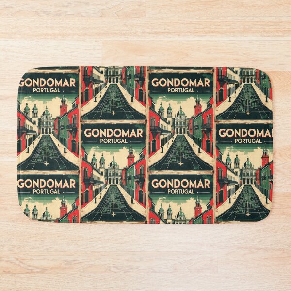 Item preview, Gondomar Portugal 1950s Vintage Travel Tourism designed and sold by TravelersGems.