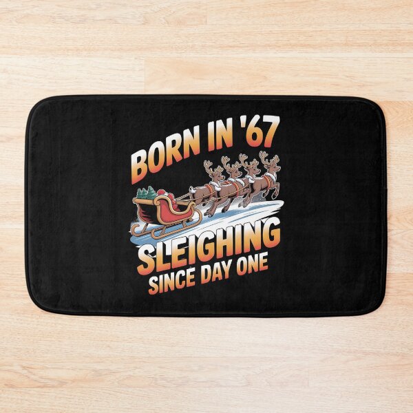 Item preview, merry 67 - 67 years young - 1967 generation - christmas number - limited edition 67 - xmas novelty - santa humor - retro holiday number designed and sold by JansenGS.