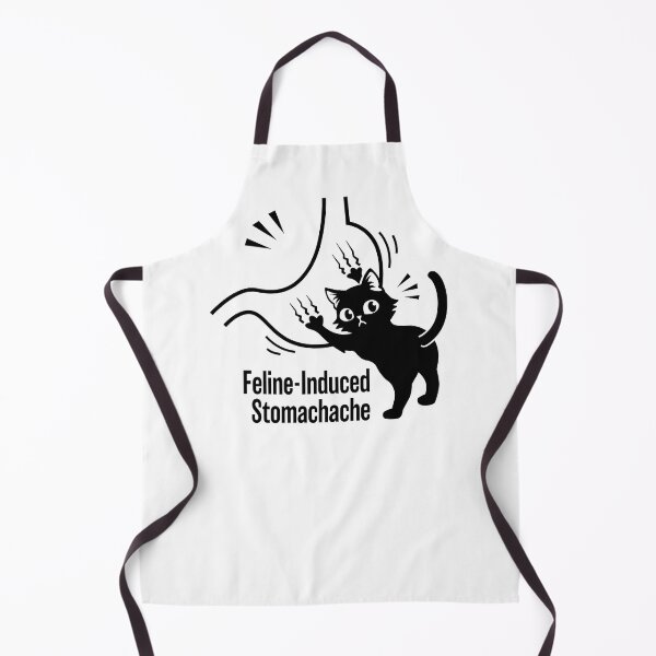 Item preview, Blame the Cat – Funny Stomach Ache Design designed and sold by AckeeWolf.