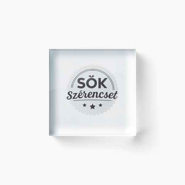 Item preview, Sok Szerencset Good luck in Hungarian language . designed and sold by Lucky 777.