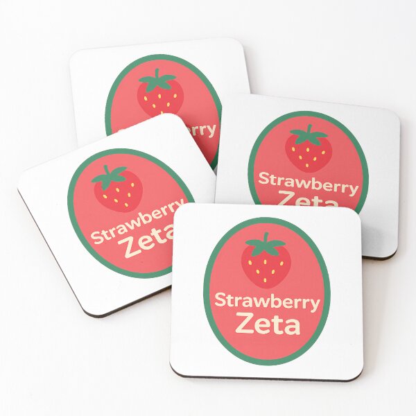 Artikelvorschau, Strawberry Zeta – Retro Oval Sorority entworfen und verkauft von summer-loving.
