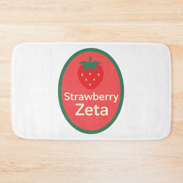 Item preview, Strawberry Zeta – Retro Oval Sorority designed and sold by summer-loving.