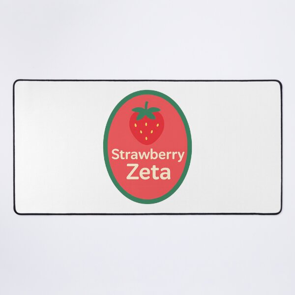Item preview, Strawberry Zeta – Retro Oval Sorority designed and sold by summer-loving.