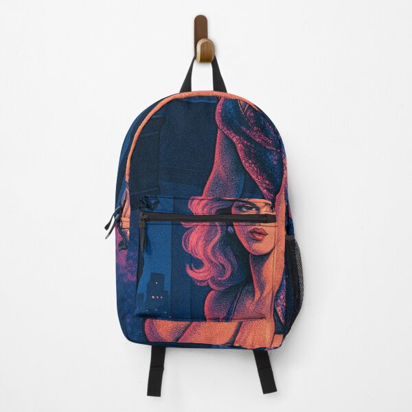 Item preview, Glamorous Retro Noir Woman – 80s Neon Style designed and sold by CapyToon.