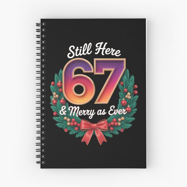 Item preview, merry 67 - 67 years young - 1967 generation - christmas number - limited edition 67 - xmas novelty - santa humor - retro holiday number designed and sold by JansenGS.