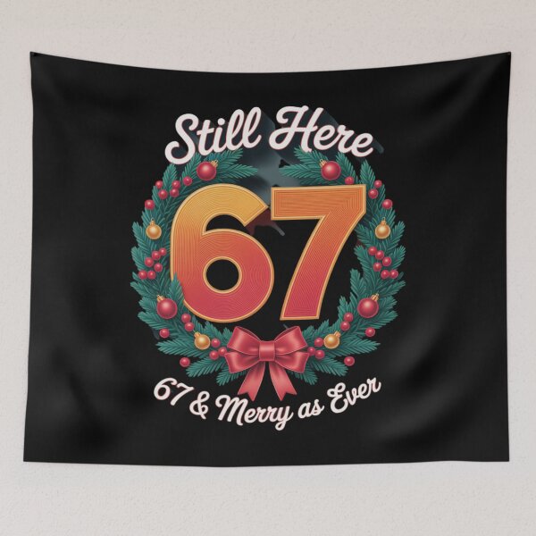 Item preview, 67 christmas - born in 1967 - 1967 christmas - 67 years old - 67 birthday christmas - 67 holiday - vintage christmas 1967 - retro christmas designed and sold by JansenGS.