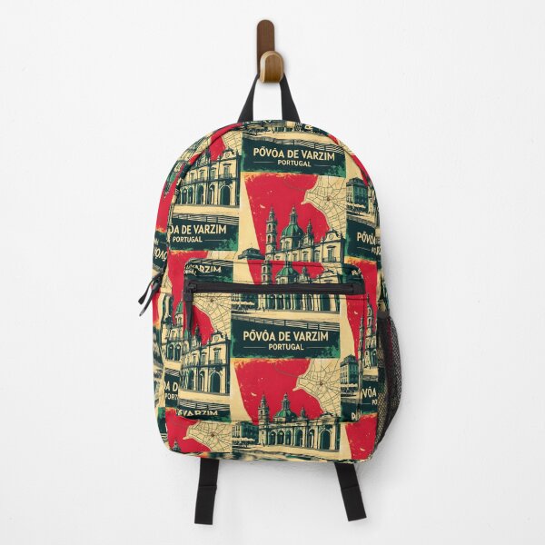 Item preview, Povoa de Varzim Portugal 1950s Vintage Travel Tourism designed and sold by TravelersGems.