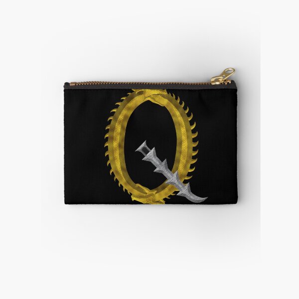 Item preview, Letter  Q  of the Dragonfont Initial Capital Monogram (Dragon and Castle) designed and sold by Swabcraft.