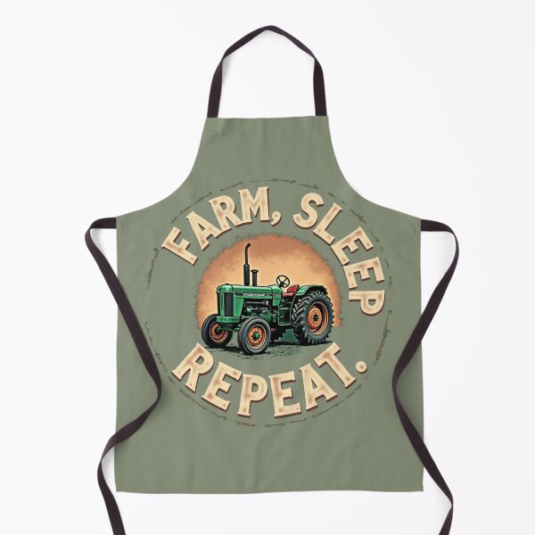 Item preview, Farm Sleep Repeat Vintage Tractor designed and sold by rustyroofco.