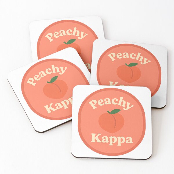 Item preview, Peachy Kappa – Vintage Oval Sorority designed and sold by summer-loving.