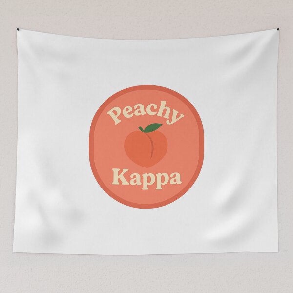 Item preview, Peachy Kappa – Vintage Oval Sorority designed and sold by summer-loving.