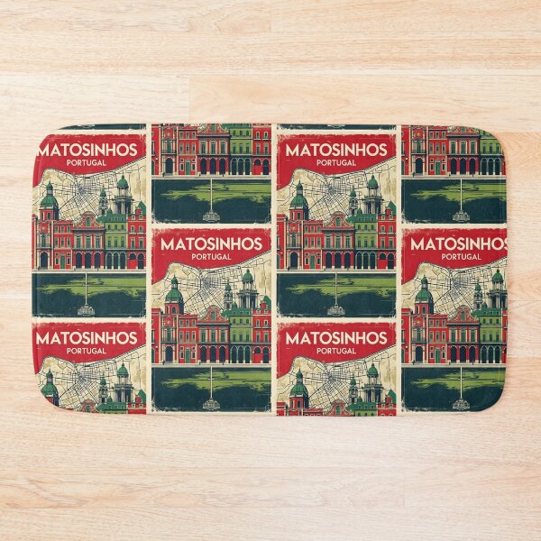 Item preview, Matosinhos Portugal 1950s Vintage Travel Tourism designed and sold by TravelersGems.