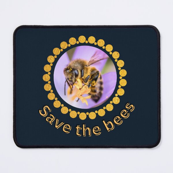 Item preview, Protect the bees, gift for bee lovers, beekeepers and nature lovers designed and sold by Katja LebenFreude.