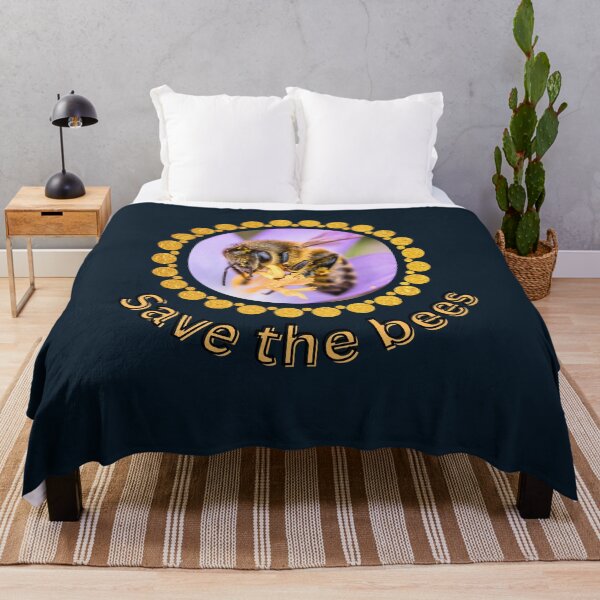 Item preview, Protect the bees, gift for bee lovers, beekeepers and nature lovers designed and sold by Katja LebenFreude.