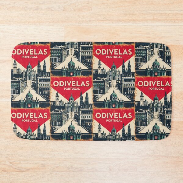 Item preview, Odivelas Portugal 1950s Vintage Travel Tourism designed and sold by TravelersGems.