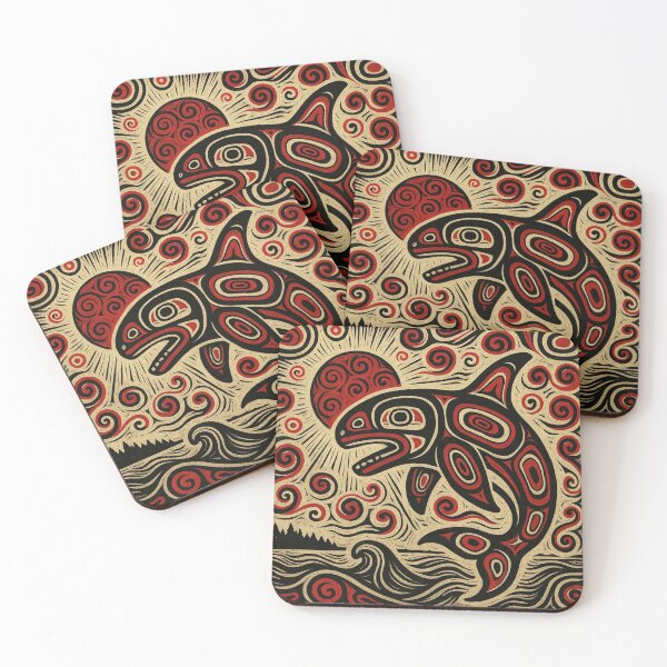 Item preview, Northwest Coast Inspired Orca designed and sold by Alaska Magick.