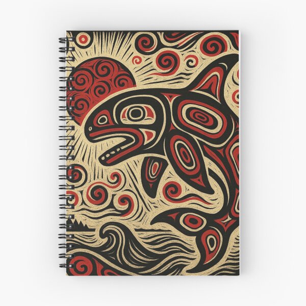 Item preview, Northwest Coast Inspired Orca designed and sold by Alaska Magick.