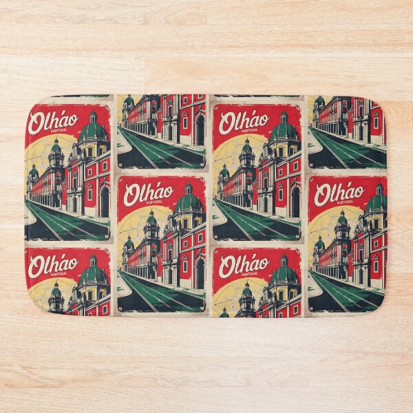 Item preview, Olhao Portugal 1950s Vintage Travel Tourism designed and sold by TravelersGems.