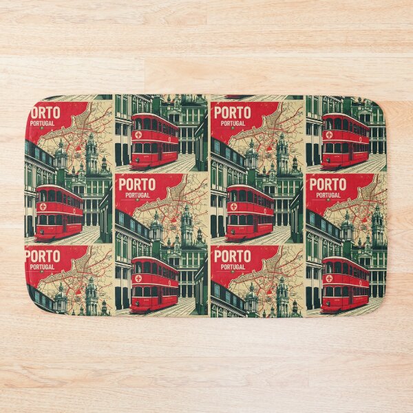 Item preview, Porto Portugal 1950s Vintage Travel Tourism designed and sold by TravelersGems.