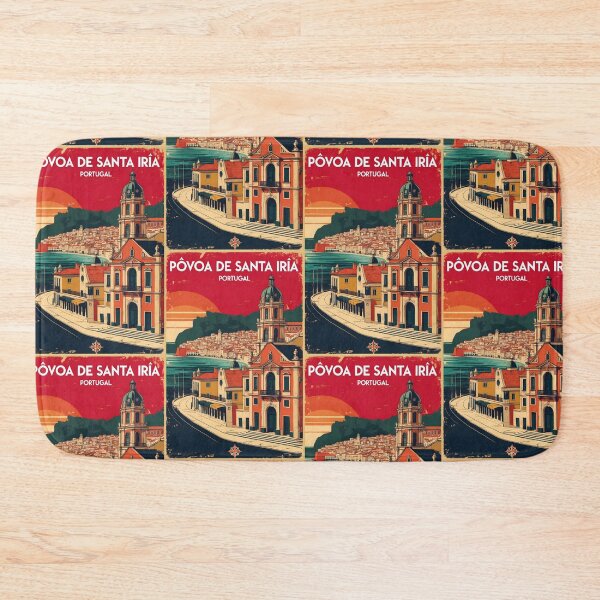 Item preview, Povoa de Santa Iria Portugal 1950s Vintage Travel Tourism designed and sold by TravelersGems.