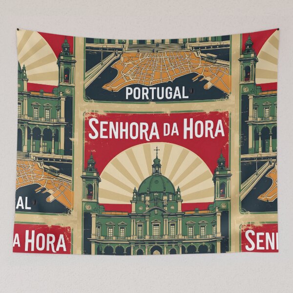 Item preview, Senhora Da Hora Portugal 1950s Vintage Travel Tourism designed and sold by TravelersGems.
