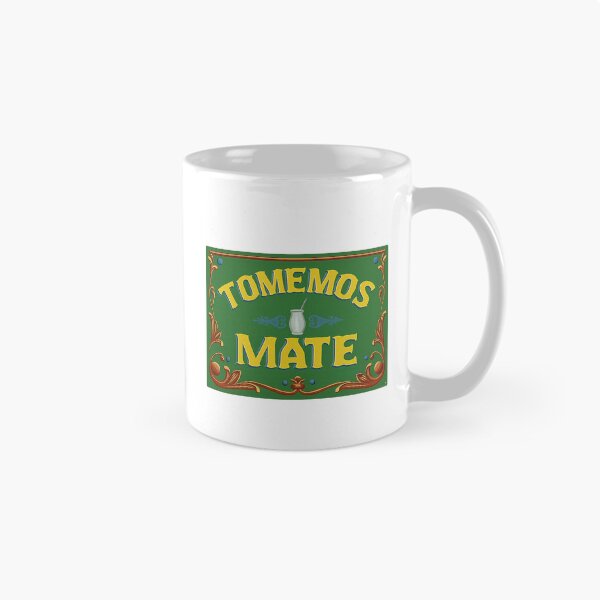 Item preview, Let’s Drink Mate – Traditional South American Sign Art designed and sold by CapyToon.