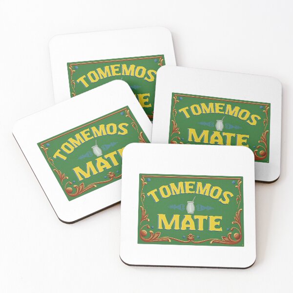 Item preview, Let’s Drink Mate – Traditional South American Sign Art designed and sold by CapyToon.