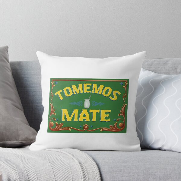 Item preview, Let’s Drink Mate – Traditional South American Sign Art designed and sold by CapyToon.