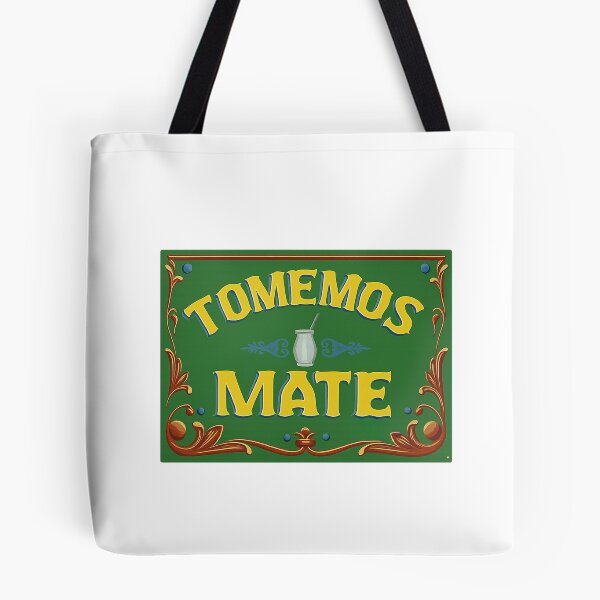 Item preview, Let’s Drink Mate – Traditional South American Sign Art designed and sold by CapyToon.