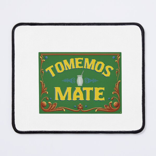 Item preview, Let’s Drink Mate – Traditional South American Sign Art designed and sold by CapyToon.