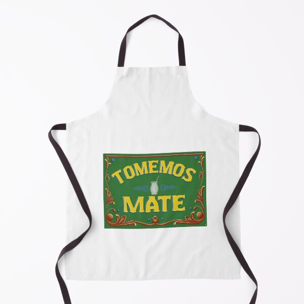 Item preview, Let’s Drink Mate – Traditional South American Sign Art designed and sold by CapyToon.