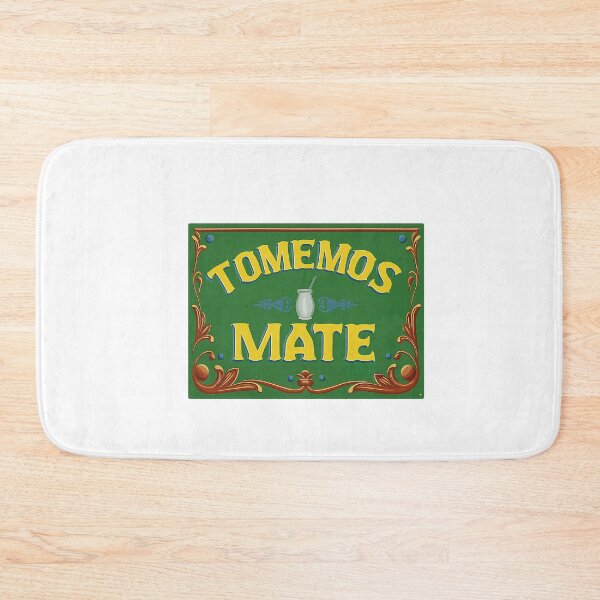 Item preview, Let’s Drink Mate – Traditional South American Sign Art designed and sold by CapyToon.