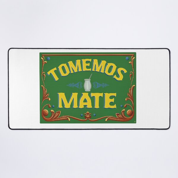Item preview, Let’s Drink Mate – Traditional South American Sign Art designed and sold by CapyToon.