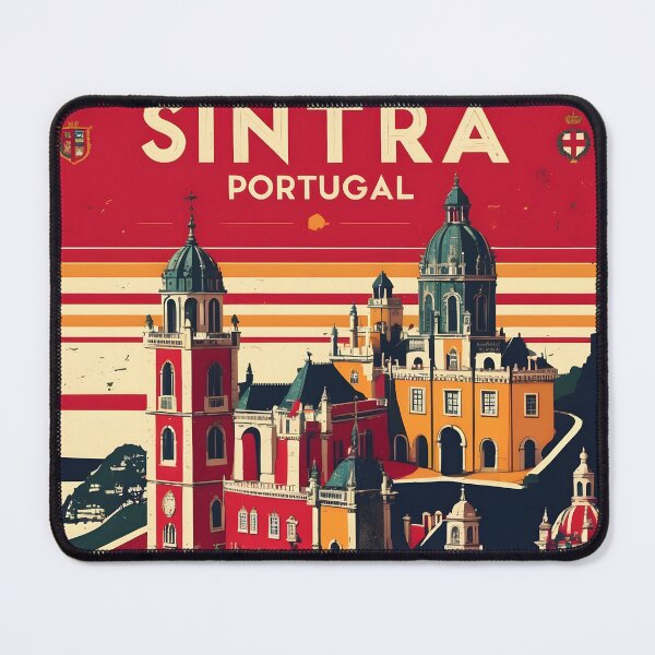 Item preview, Sintra Portugal 1950s Vintage Travel Tourism designed and sold by TravelersGems.