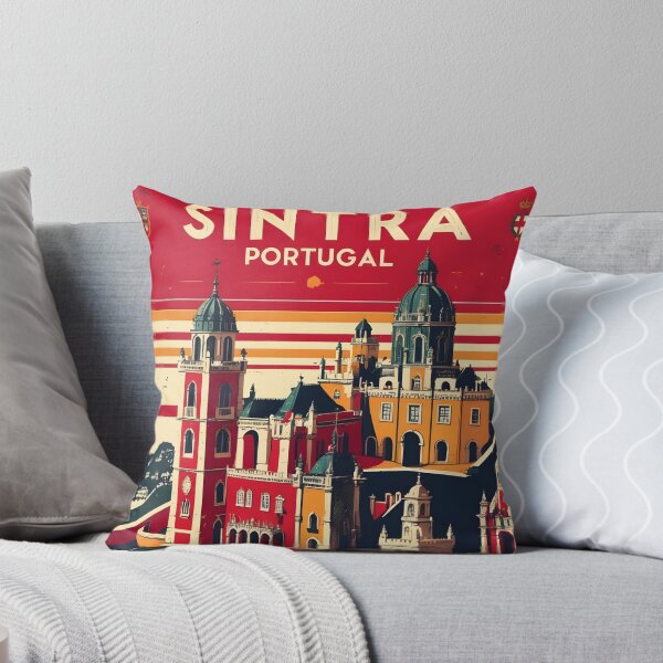Item preview, Sintra Portugal 1950s Vintage Travel Tourism designed and sold by TravelersGems.