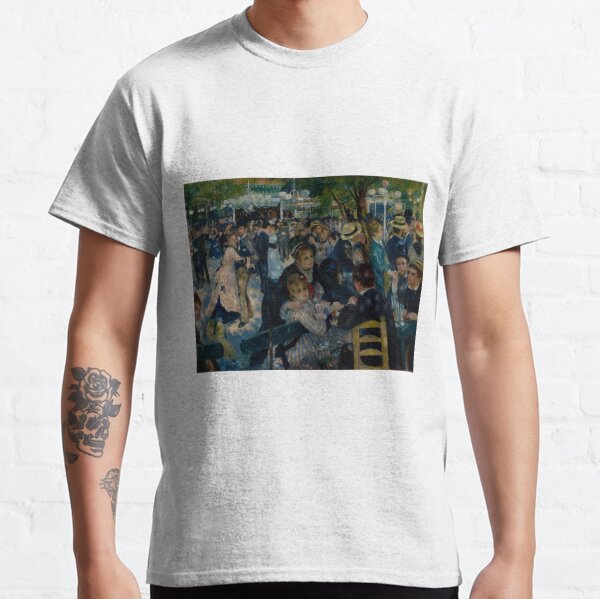 Auguste Renoir - Bal du moulin de la Galette - Extra High Resolution Classic T-Shirt