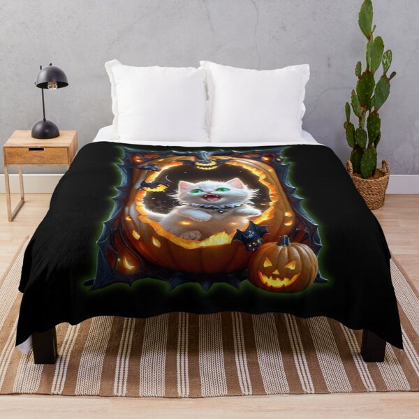 Item preview, Vampire Kitten in Gothic Pumpkin Frame designed and sold by CamillaCreation.