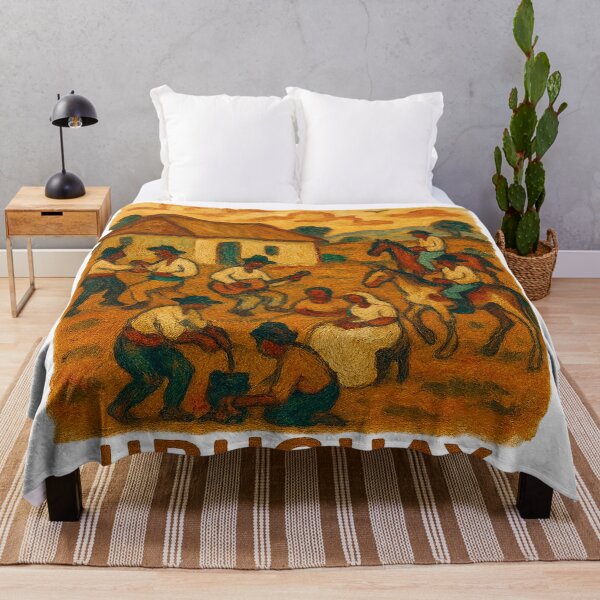 Item preview, Uruguay Countryside Life – Traditional Folk Art designed and sold by CapyToon.