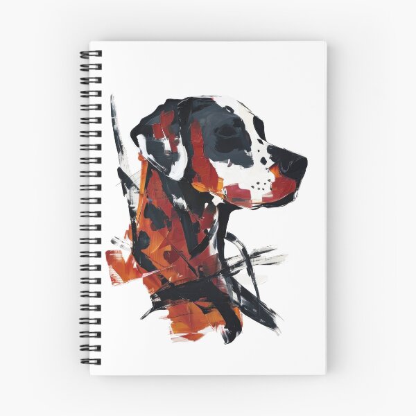 Item preview, Expressive Abstract Dalmatian designed and sold by caracatita75.